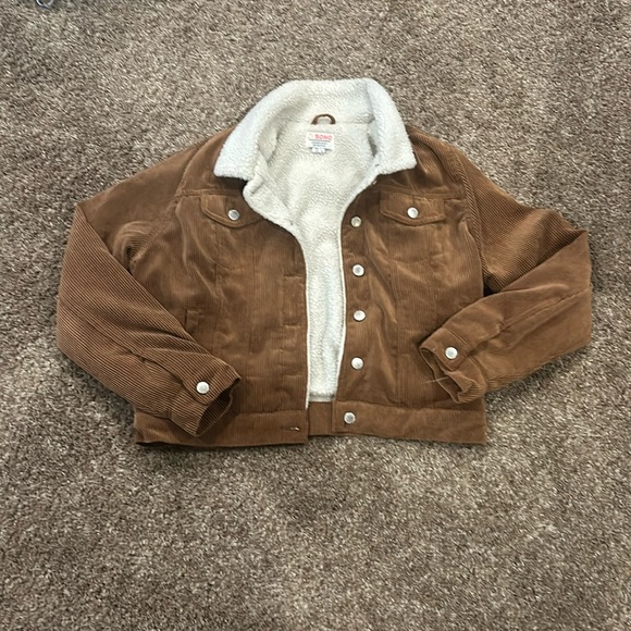 Kids Large Brown corduroy Jacket - Picture 1 of 7